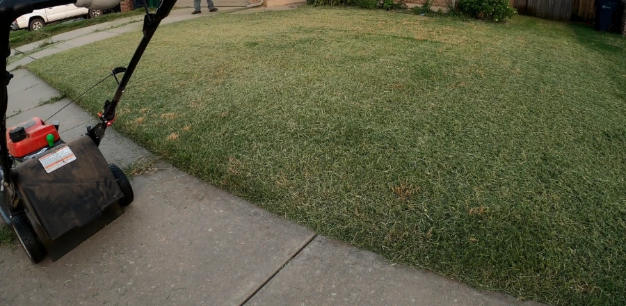 spring lawn care schedule Killeen TX Bermudagrass April May